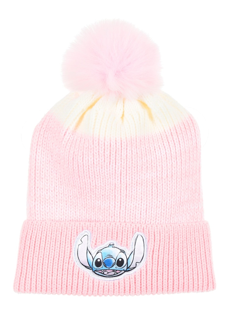 Brands In Pink Disney Stitch Emblem Hat and Gloves set - Image 2 of 4 Brands In Pink Disney Stitch Emblem Hat and Gloves set - Image 2 of 4