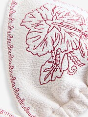 Daily by Desmond and Dempsey White Embroidery Triangle Bikini Top - Image 8 of 9