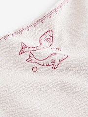 Daily by Desmond and Dempsey White Embroidery Tie Side Bikini Briefs - Image 6 of 7