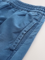 Ашық көк - Barrel Leg Denim Jersey Trousers - 8суретінің 7 суреті