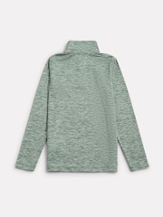 New Balance Green Athletics Quarter Zip Funnel Sweatshirt - Image 7 of 8