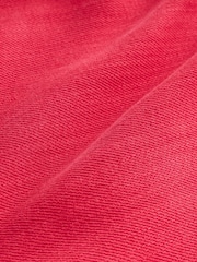 Röd - Lätta denimjeans med lappfickor och croppade ben - Bild 2 av 4