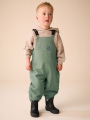 Green Waterproof Dungarees (3mths-7yrs) - Image 2 of 9
