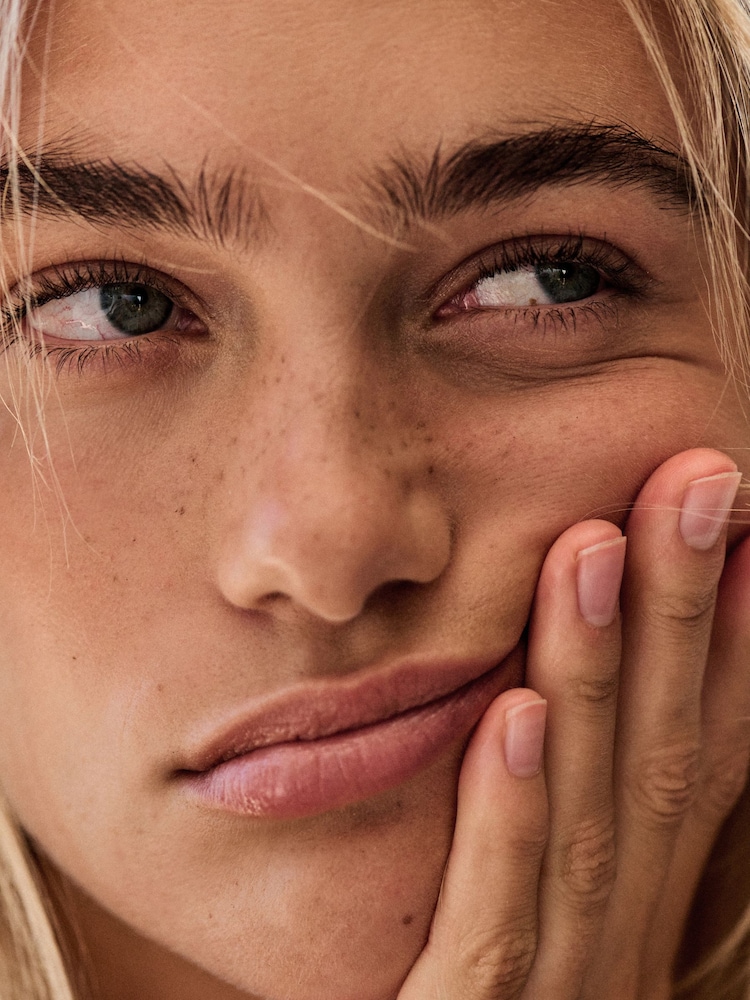 Desmond & Dempsey White Palm Broidery Cotton Cami Shorts Set - Image 7 of 7