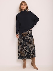 Mint Velvet Printed Slip Skirt - Imagen 4 de 8