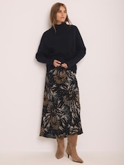 Mint Velvet Printed Slip Skirt - Imagen 5 de 8