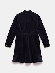 Mint Velvet Blue Corduroy Mini Dress - Image 7 of 7