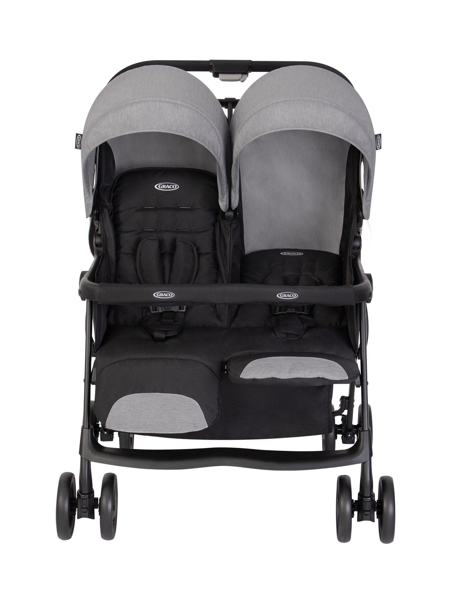Graco Duorider Lightweight Double Pushchair - Steeple Grey - Image 4