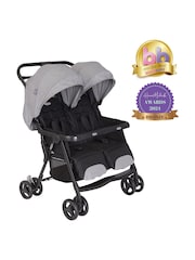 Graco Steeple Gray DuoRider Double Pushchair - Image 2 of 8