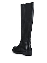 Pavers Black Elastic-Fit Grippy Long Boots - Image 3 of 5