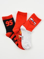 Brands In Red Disney Cars 95 Socks 6 Pack - Image 3 of 5