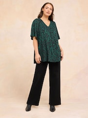 Verde - Top con Manga de ángel de Evans - Imagen 2 de 5