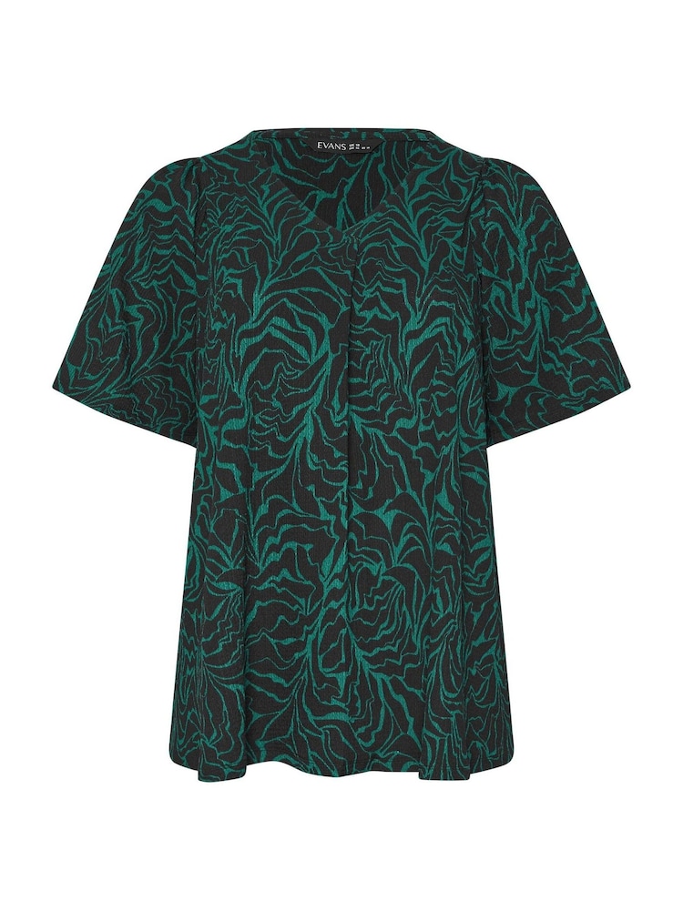 Evans Green Angel Sleeve Top - Image 5 of 5 Evans Green Angel Sleeve Top - Image 5 of 5