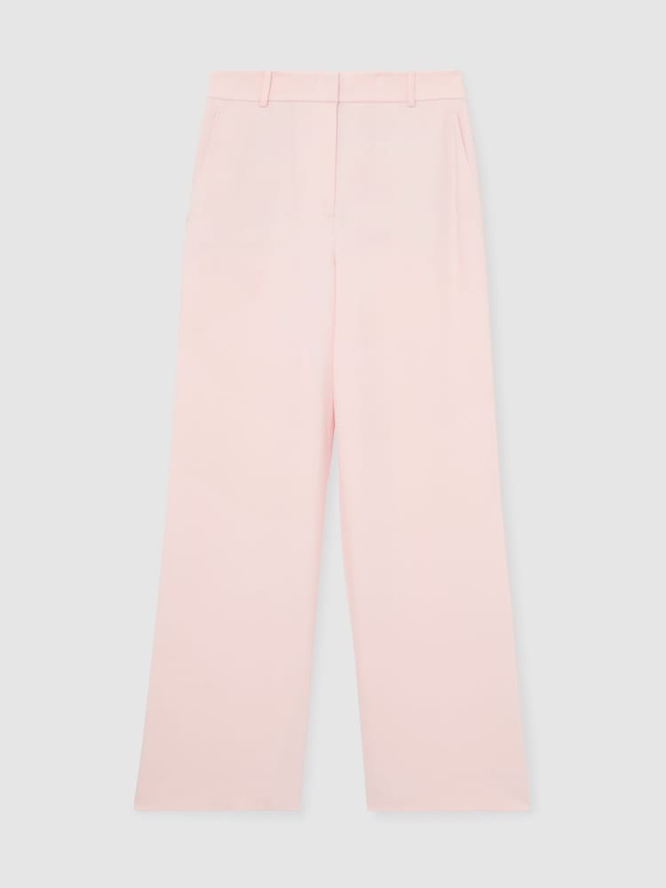 بنطلون برِجل واسعة ذو تفصيل خاص Emilia من Reiss - Image 2 of 8 بنطلون برِجل واسعة ذو تفصيل خاص Emilia من Reiss - Image 2 of 8