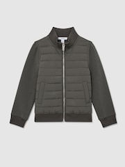 Reiss стеганая куртка на молнии Flintoff Hybrid - Изображение 1 2