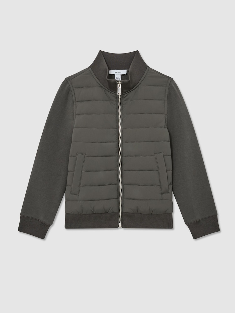 Reiss стеганая куртка на молнии Flintoff Hybrid - Изображение 1 2 Reiss стеганая куртка на молнии Flintoff Hybrid - Изображение 1 2