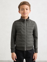 Reiss стеганая куртка на молнии Flintoff Hybrid - Изображение 2 2