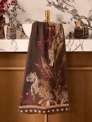 Brown Leopard Towel - Image 1 of 3