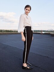 LKB London Zig Silm Cigarette Trousers - صورة 1 من 4
