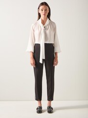 LKB London Zig Silm Cigarette Trousers - صورة 2 من 4