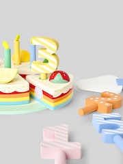 JoJo Maman Bébé Red Rainbow Birthday Cake - Image 5 of 6