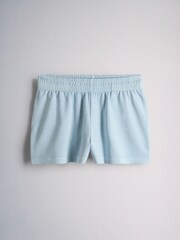 The Set 2 Pack Loopback Shorts Light Blue/Cream - Image 3 of 5