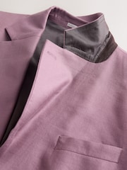Pink Slim Fit N. Premium Linen Blend Blazer with Stretch and Tencel Lyocell - Image 10 of 13