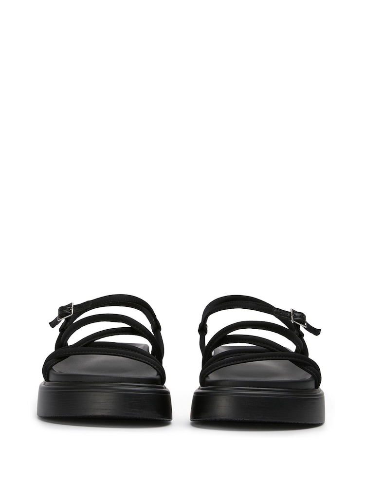 Tony Bianco Black Jett Scuba Platform Sandals - Image 2 of 4