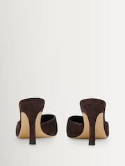 Tony Bianco Black Sicily Vintage Backless Pointed Toe Heels - Image 3 of 4