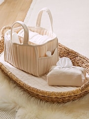 Cuddleco Waffle Nappy Caddy Set - Image 1 of 6
