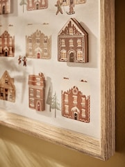 3D 姜饼屋场景框画 - 5的图像3｝