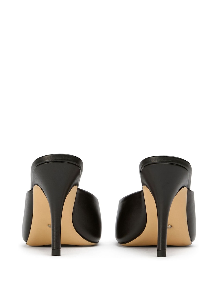 Tony Bianco Black Prowl Como Backless Mule Heel Sandals - Image 4 of 4 Tony Bianco Black Prowl Como Backless Mule Heel Sandals - Image 4 of 4