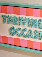 Multi Thriving Boucle Texture Wall Art - Image 4 of 7