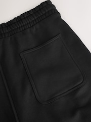 Black Jersey Jort Shorts - Image 10 of 11