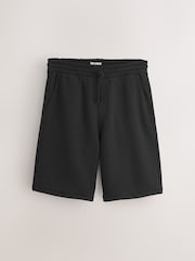 Black Jersey Jort Shorts - Image 7 of 11