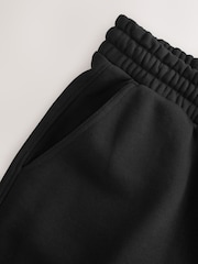 Black Jersey Jort Shorts - Image 9 of 11