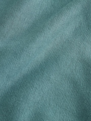 Teal Blue Jersey Jort Shorts - Image 12 of 12