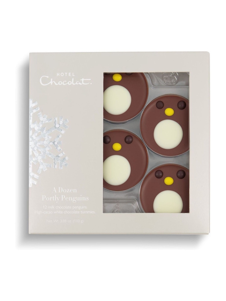 Hotel Chocolat A Dozen Portly Penguins - Image 1 of 2 Hotel Chocolat A Dozen Portly Penguins - Image 1 of 2