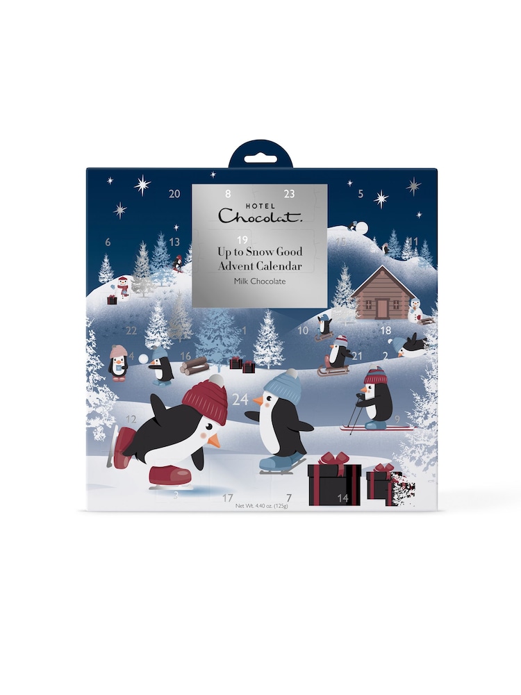 Hotel Chocolat Up to Snow Good Milk Chocolate Advent Calendar - Image 1 of 2