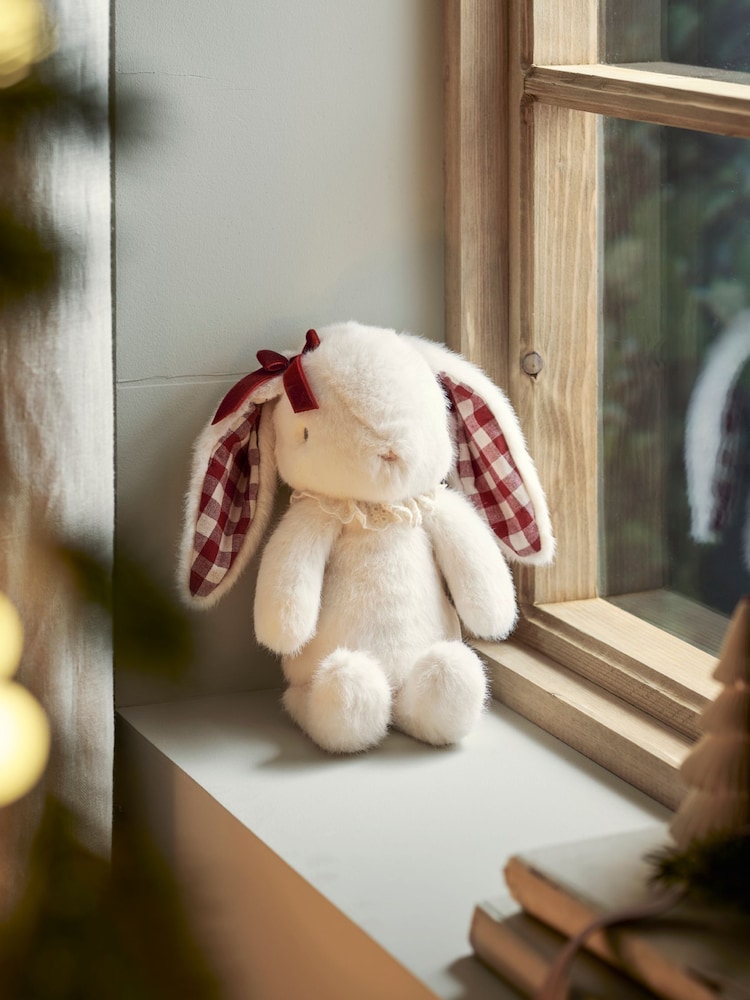 Mamas & Papas Multi Christmas Beau Bunny Soft Toy 2025 - Image 1 of 7 Mamas & Papas Multi Christmas Beau Bunny Soft Toy 2025 - Image 1 of 7