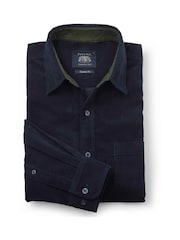 Savile Row Company Classic Fit Cotton Babycord Casual Shirt - صورة 6 من 7