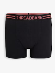 Threadbare Hipster Fit Boxer Shorts 3 Pack - Imagen 2 de 5