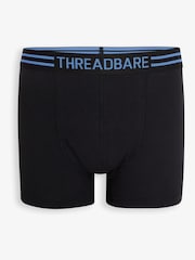 Threadbare Hipster Fit Boxer Shorts 3 Pack - Imagen 3 de 5