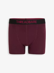 Threadbare Blue Hipster Fit Boxer Shorts (5 Pack) - Image 2 of 7