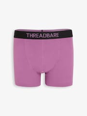 Threadbare Blue Hipster Fit Boxer Shorts (5 Pack) - Image 3 of 7