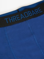 Threadbare Blue Hipster Fit Boxer Shorts (5 Pack) - Image 7 of 7
