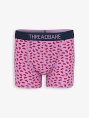 Threadbare Blue Fruit Print Hipster Fit Boxer Shorts (5 Pack) - Image 4 of 7