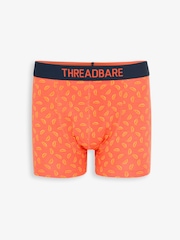 Threadbare Blue Fruit Print Hipster Fit Boxer Shorts (5 Pack) - Image 6 of 7