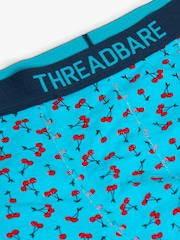 Threadbare Blue Fruit Print Hipster Fit Boxer Shorts (5 Pack) - Image 7 of 7
