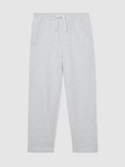 Reiss Grey Melange Tanner Cotton-Blend Heavyweight Joggers - Image 2 of 7